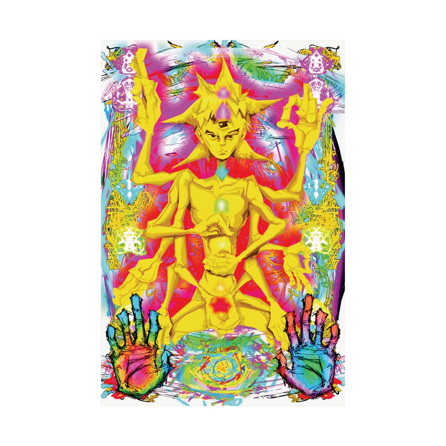 CHAKRAS POSTER