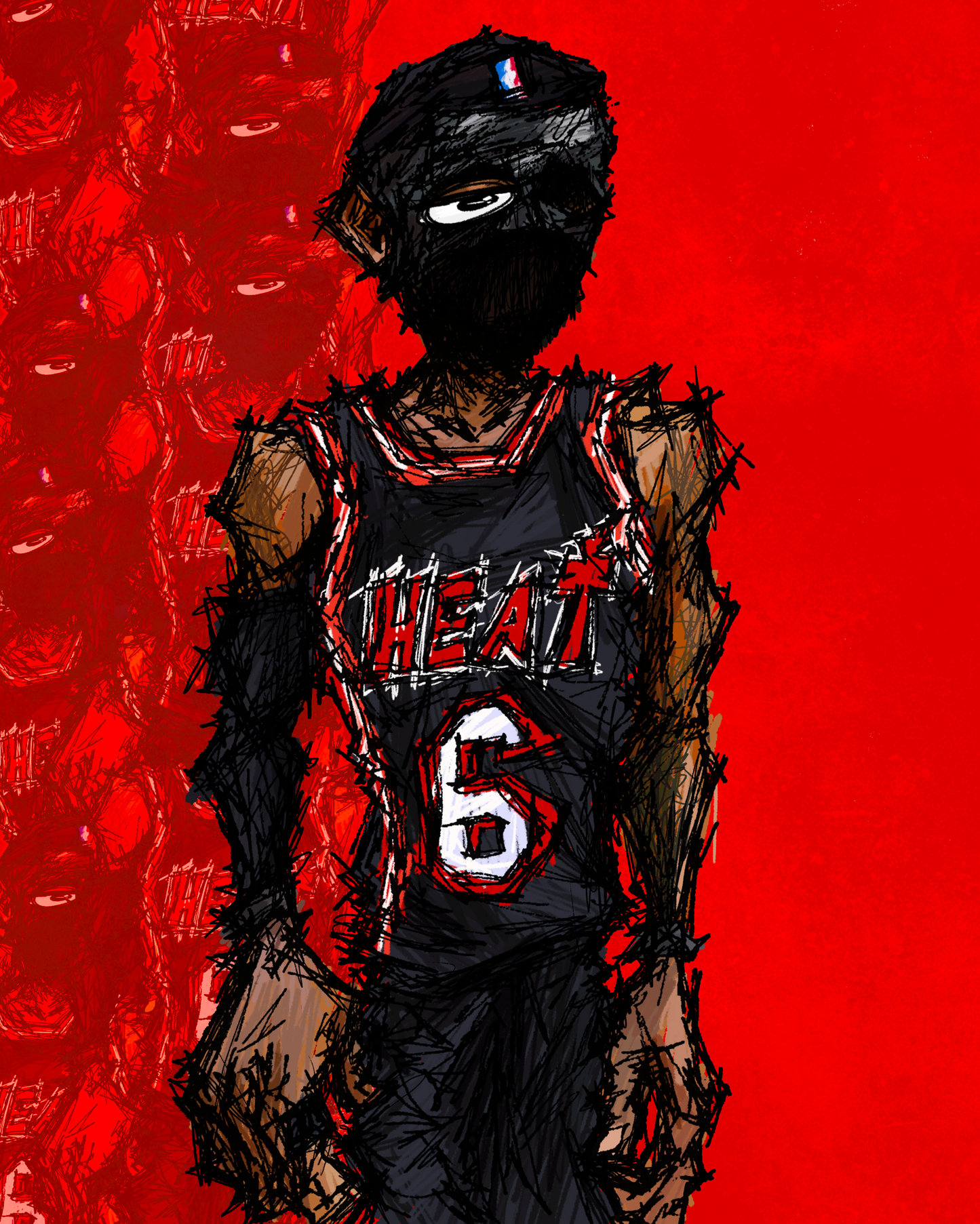 MIAMI BRON PRINT