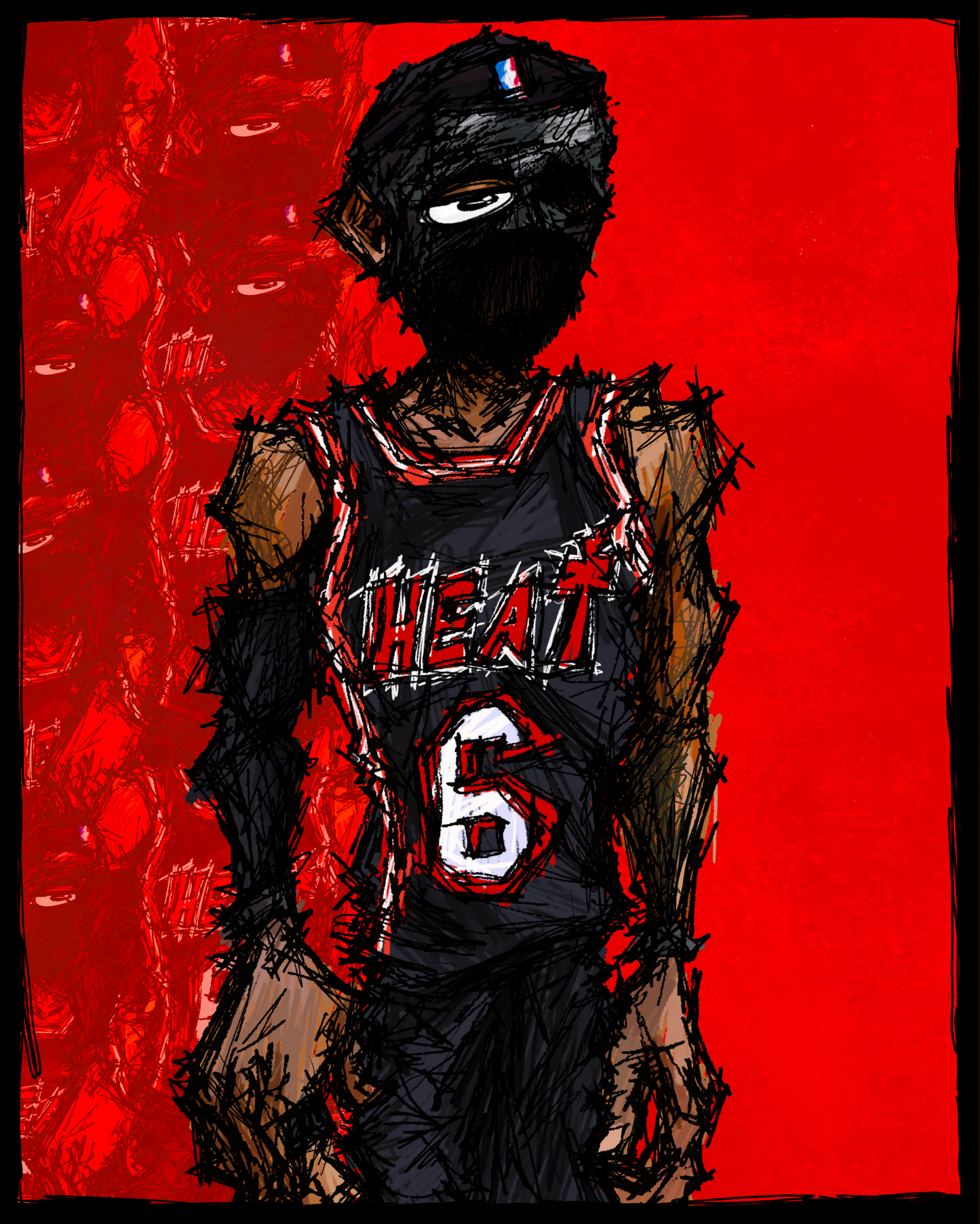 MIAMI BRON PRINT